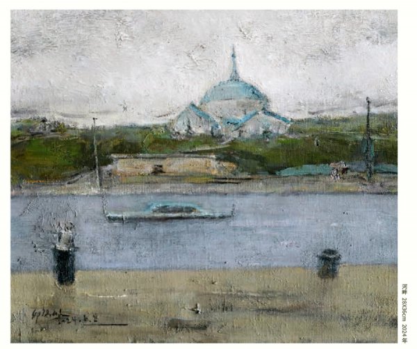 邱瑞敏油画小品展亮相千彩书坊，欧洲知足油画展现当然写生的艺术精神